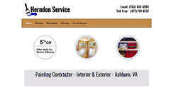 Desktop Screenshot of herndonservice.com