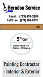 Mobile Screenshot of herndonservice.com